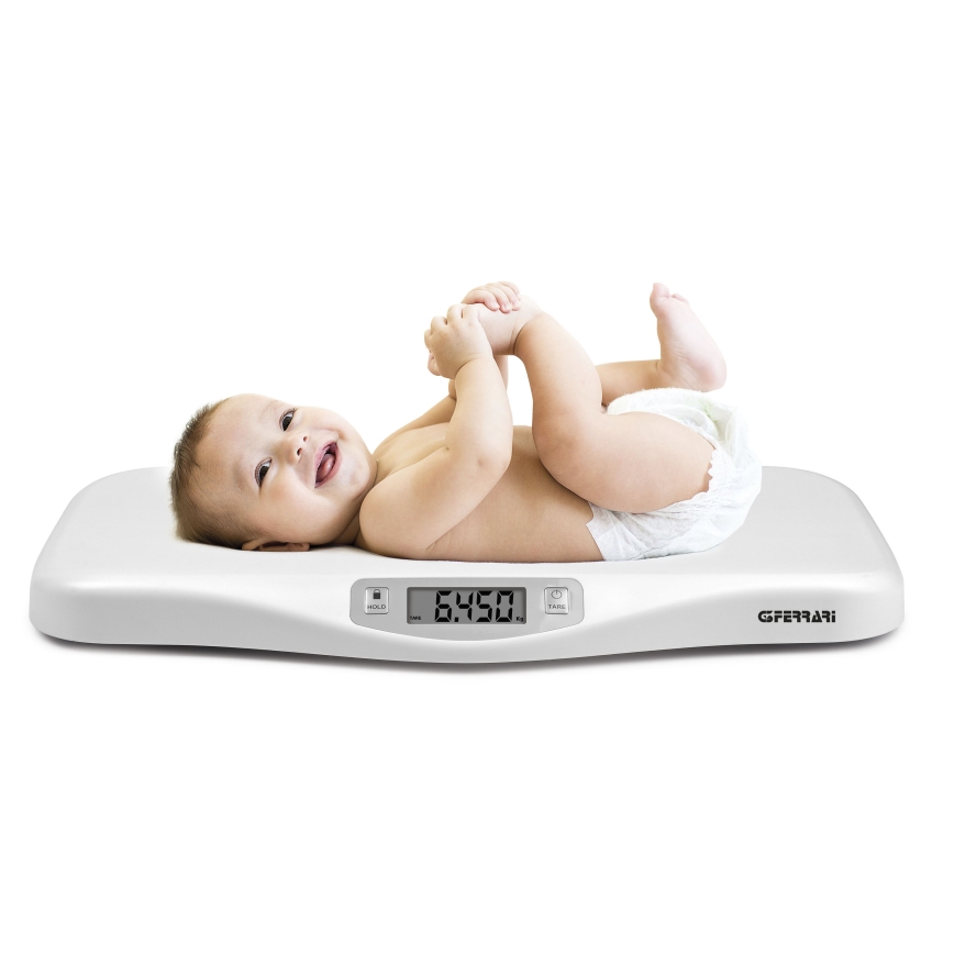 G3Ferrari G30021 - Báscula digital infantil 20 kg 1xCR2032 blanca