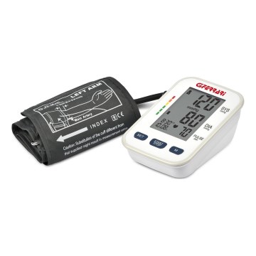 G3Ferrari G3005501 - Monitor de presión arterial digital de brazo, 4xAA