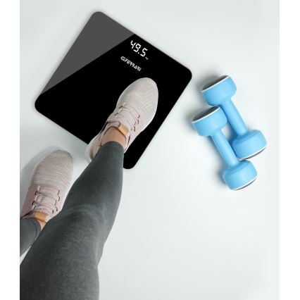 G3Ferrari G3005800 - Báscula digital personal 3xAAA negra