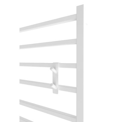 Gancho para radiador INOX, acero inoxidable/blanco