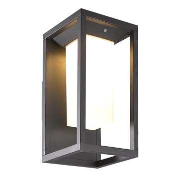 Gardino LX6051 - Lámpara solar de pared LED con sensor DANTELION LED/2,2W/3,7V IP54