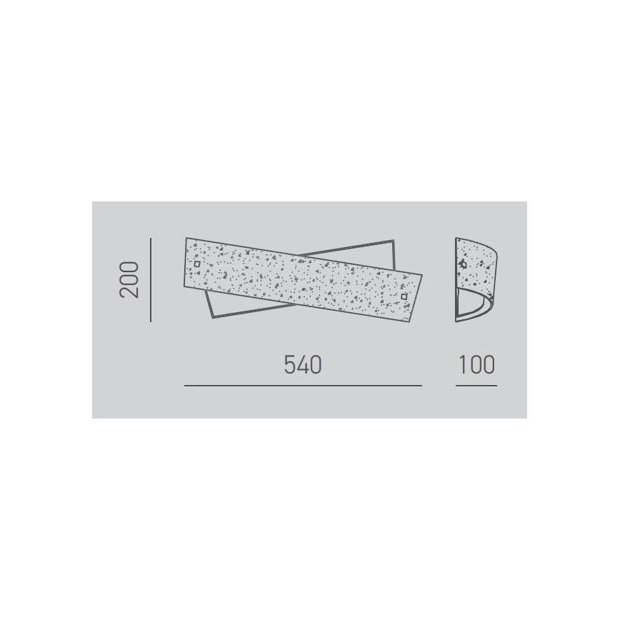 Gea Luce CAMILLA A M arg - Aplique CAMILLA 4xE14/28W/230V 54 cm plata