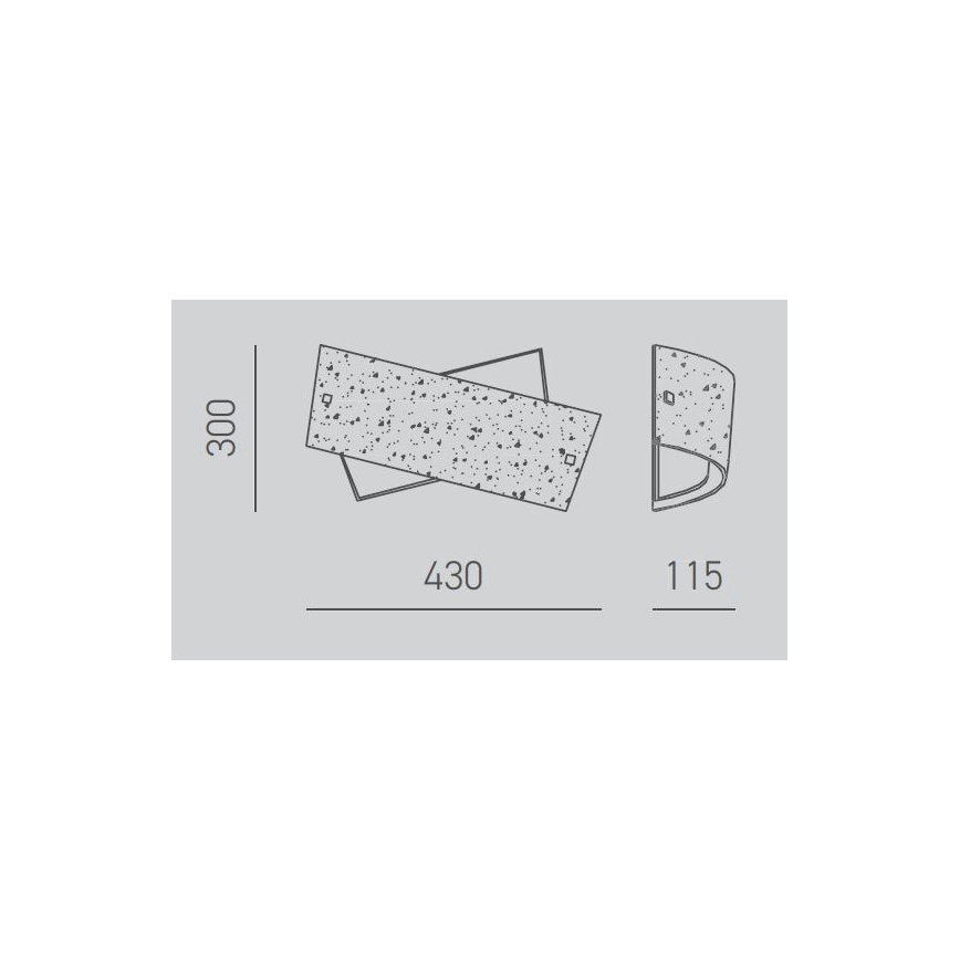 Gea Luce CAMILLA P P arg - Plafón CAMILLA 3xE14/28W/230V 43 cm plata