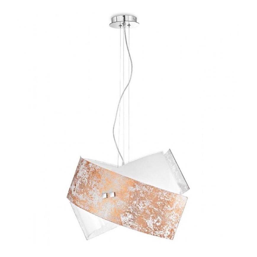 Gea Luce CAMILLA S G oro - Lámpara colgante CAMILLA 2xE27/70W/230V dorado