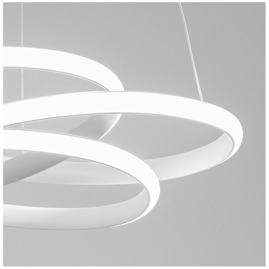 Gea Luce DIVA S G BIANCO - Lámpara de araña LED regulable DIVA LED/44W/230V blanco
