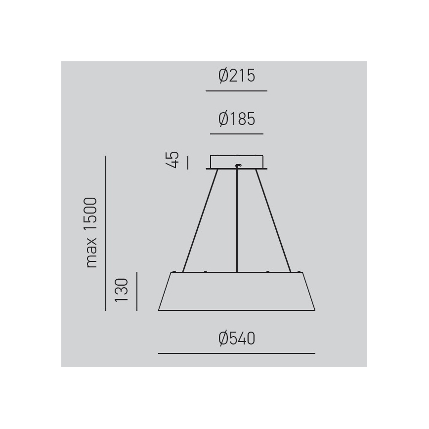 Gea Luce JULIETTE S N - Lámpara de araña LED regulable JULIETTE LED/50W/230V negro/dorado
