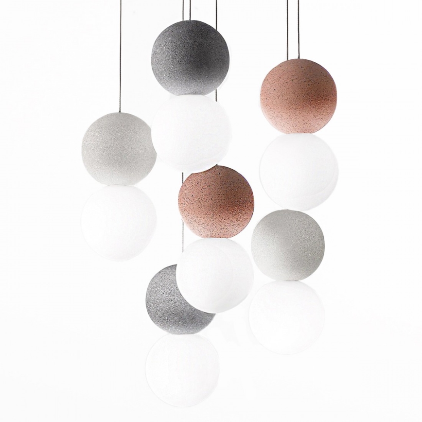 Gea Luce SFERA S6 G - Lámpara colgante SFERA 6xG9/28W/230V