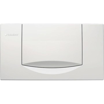 Geberit 115.222.11.1 - Pulsador de descarga 200F 34x18,5 blanco alpino