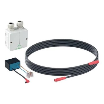 Geberit 115.336.00.1 - Fuente de alimentación de red con caja de conexiones combinada y cable de alimentación de 1,8 m