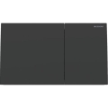 Geberit 115.622.14.1 - Pulsador de descarga Sigma70 25x14,6 cm negro mate