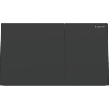 Geberit 115.622.14.1 - Pulsador de descarga Sigma70 25x14,6 cm negro mate