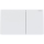 Geberit 115.622.JT.1 - Pulsador de descarga Sigma70 25x14,6 cm blanco mate