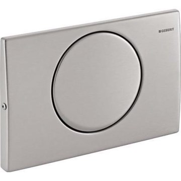 Geberit 115.751.00.1 - Pulsador de descarga Mambo 24,6x16,4 cm acero inoxidable