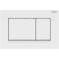 Geberit 115.883.11.1 - Pulsador de descarga Sigma30 24,6x16,4 cm blanco