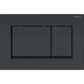 Geberit 115.883.16.1 - Pulsador de descarga Sigma30 24,6x16,4 cm negro mate
