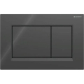 Geberit 115.883.DW.1 - Pulsador de descarga Sigma30 24,6x16,4 cm negro