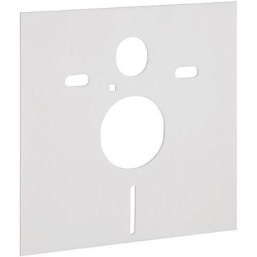 Geberit 156.050.00.1 - Almohadilla aislante para inodoro y bidé suspendidos 40 x 42 cm, blanco