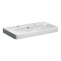 Geberit 500.252.01.1 - Lavabo doble suspendido Smyle Square 90x48 cm cerámica/blanco