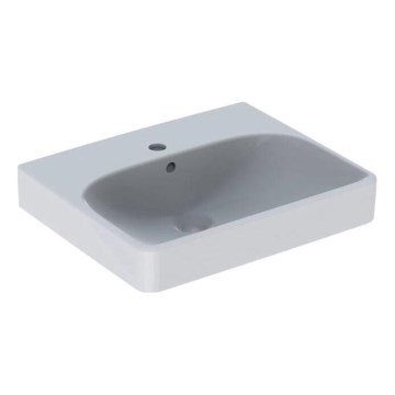 Geberit 500.256.01.1 - Lavabo suspendido Smyle Square 50x41 cm cerámica/blanco
