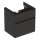 Geberit 500.352.JK.1 - Mueble bajo lavabo Smyle Square 61,7 x 58,4 cm, antracita