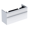 Geberit 500.356.00.1 - Mueble de baño para lavabo doble Smyle Square 61,7x118,4 cm blanco