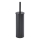 Gedy - Escobilla para inodoro independiente FLIP mate negro