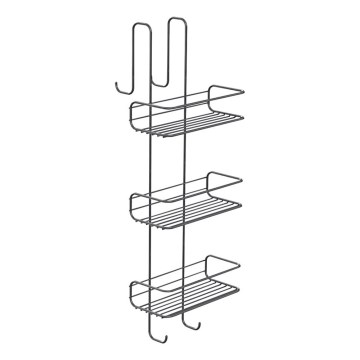 Gedy - Estante de pared para ducha CHROM LINE 68x24 cm cromo brillante