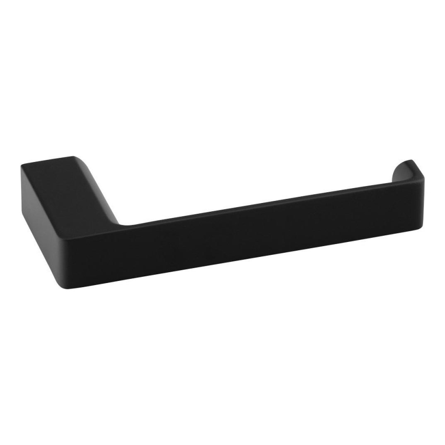 Gedy - Portarrollos de papel higiénico PIRENEI negro mate