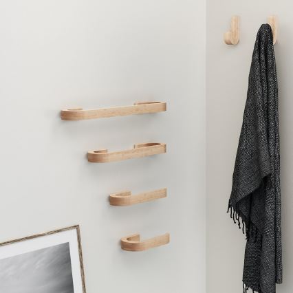 Gedy - SET 2x Percha de pared HIMALAYA bambú