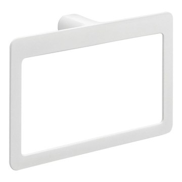 Gedy - Toallero de pared PIRENEI 15x23 cm blanco mate