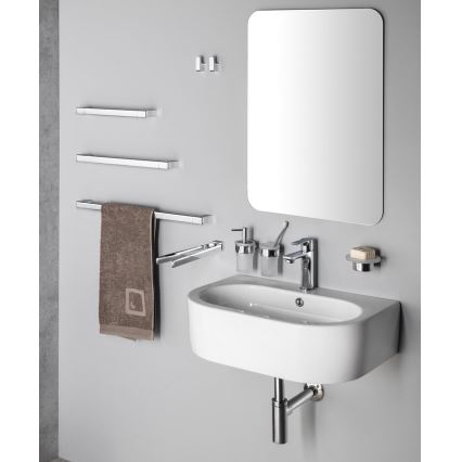 Gedy - Toallero de pared PIRENEI 6,6x45 cm cromo brillante