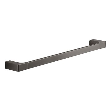 Gedy - Toallero de pared PIRENEI 6,6x60 cm gris metálico