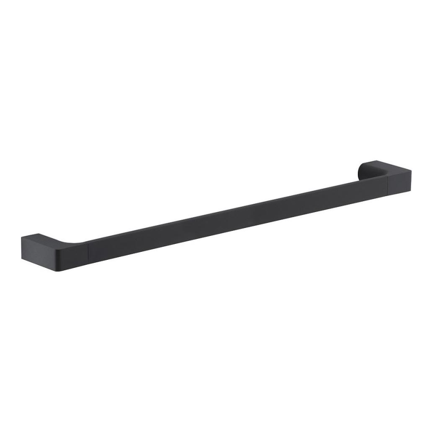 Gedy - Toallero de pared PIRENEI 6,6x60 cm mate negro