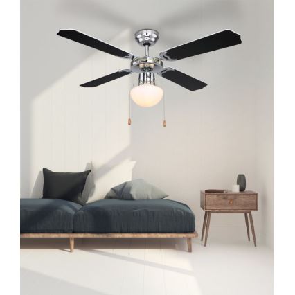 Globo - Ventilador de techo 1xE27/60W/230V