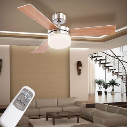 GLOBO 0333 - Ventilador de techo ALANA 2xE14/40W/230V
