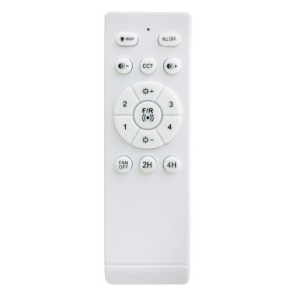 Globo - Ventilador de techo LED regulable LED/10W/230V 3000-6500K multicolor + mando a distancia