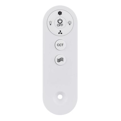 Globo - Ventilador de techo regulable LED/10W/230V 3000-6500K marrón + control remoto