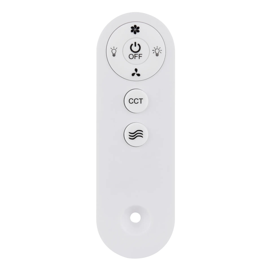 Globo - Ventilador de techo regulable LED/10W/230V 3000-6500K marrón + control remoto