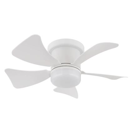 Globo - Ventilador de techo regulable LED/10W/230V 3000-6500K blanco + control remoto