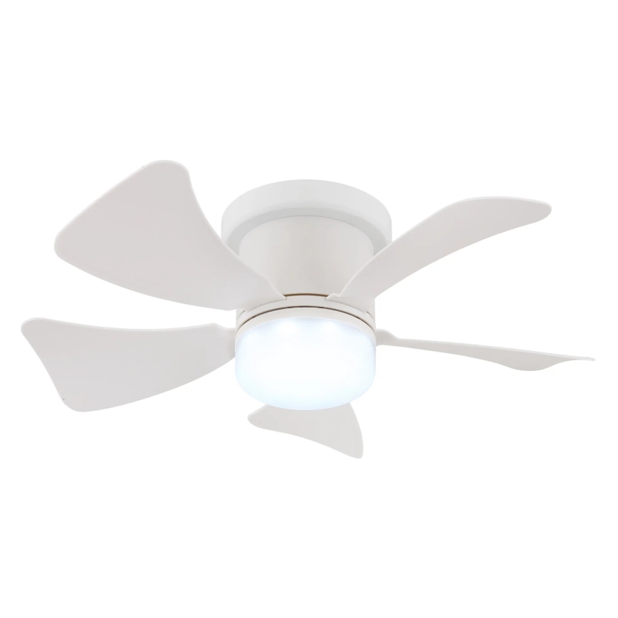 Globo - Ventilador de techo regulable LED/10W/230V 3000-6500K blanco + control remoto