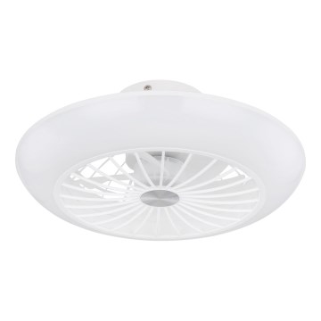Globo 03632W - LED Lámpara de techo con ventilador LAFEE LED/18W/230V
