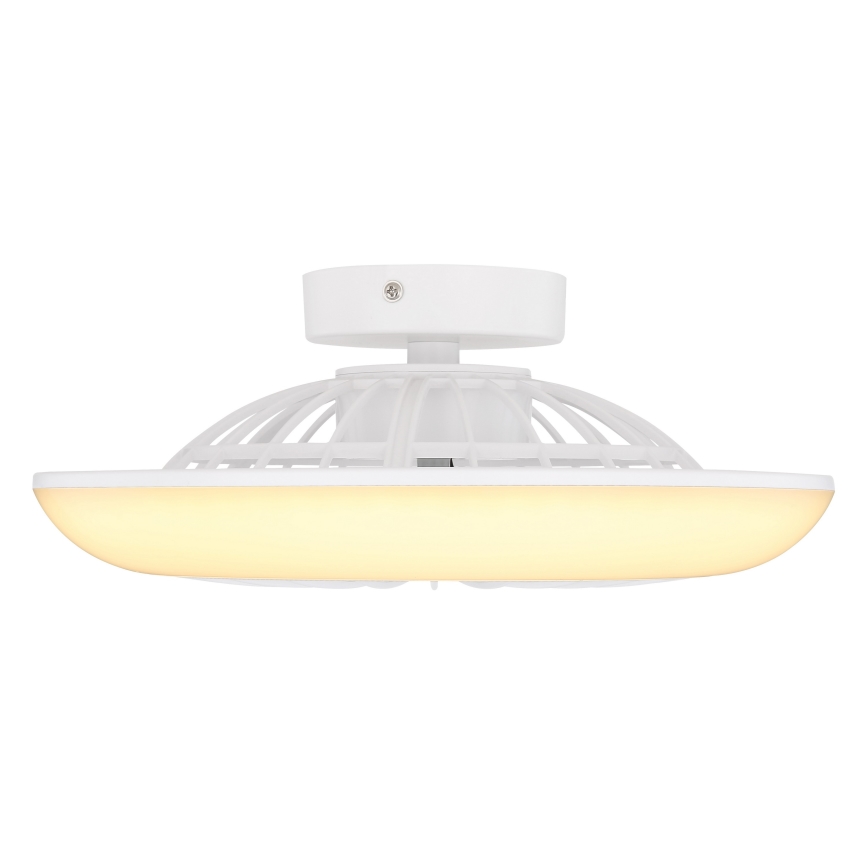 Globo 03632W - LED Lámpara de techo con ventilador LAFEE LED/18W/230V