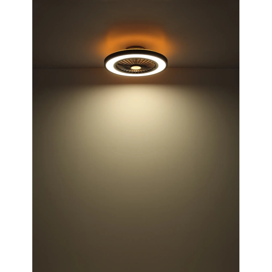 Globo - Ventilador de techo LED regulable LED/45W/230V 3000-6500K + control remoto