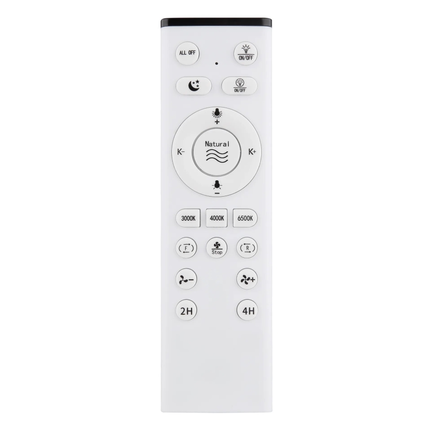 Globo - Ventilador de techo LED regulable LED/45W/230V 3000-6500K + control remoto