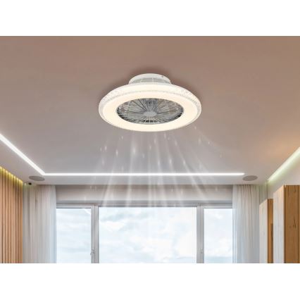 Globo - Ventilador de techo LED regulable LED/40W/230V 3000-6500K + control remoto