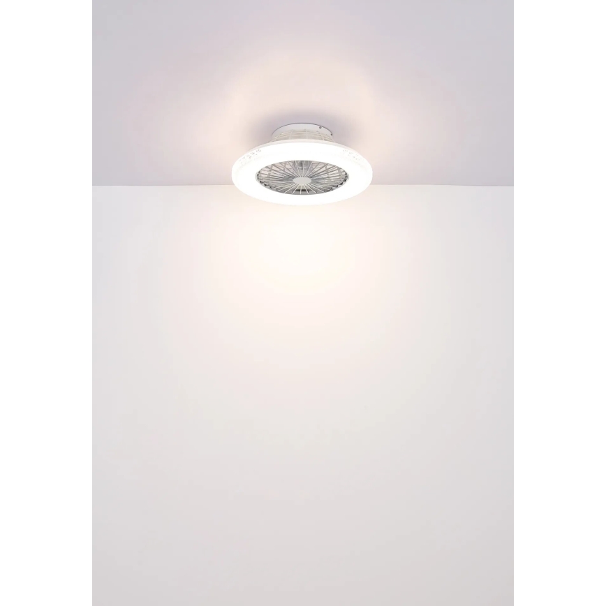 Globo - Ventilador de techo LED regulable LED/40W/230V 3000-6500K + control remoto