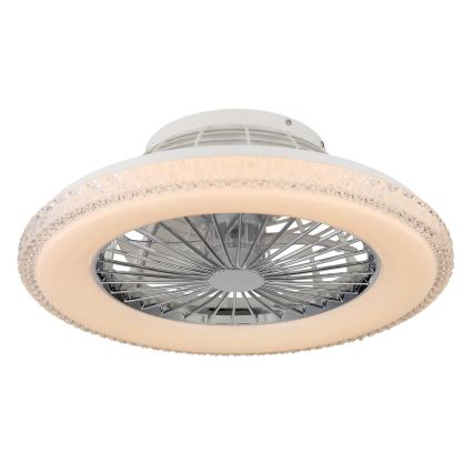 Globo - Ventilador de techo LED regulable LED/40W/230V 3000-6500K + control remoto