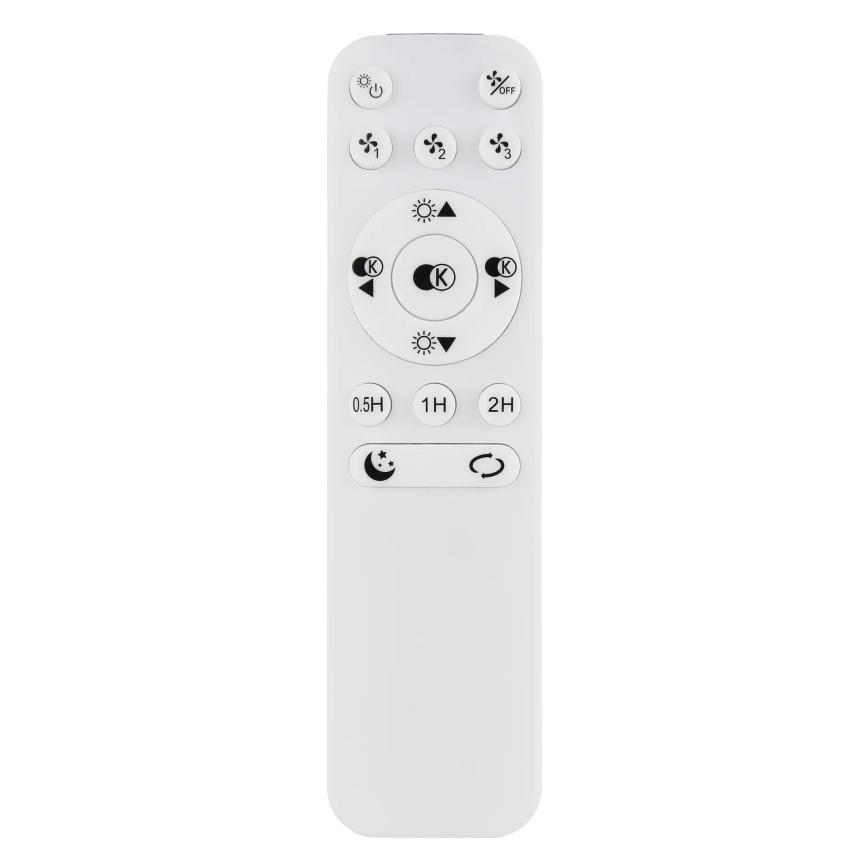 Globo - Ventilador de techo LED regulable LED/40W/230V 3000-6500K + control remoto