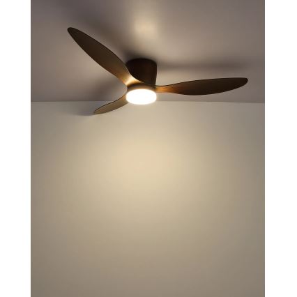 Globo - Ventilador de techo LED regulable LED/20W/230V 3000-6500K + control remoto