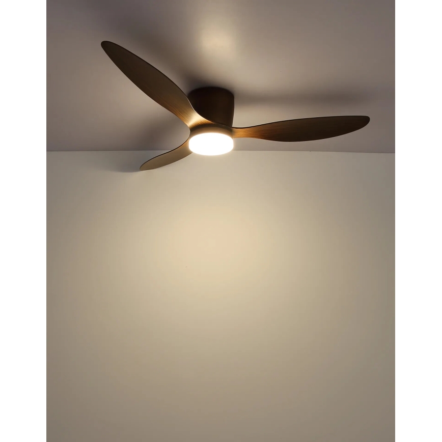 Globo - Ventilador de techo LED regulable LED/20W/230V 3000-6500K + control remoto